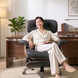 리클라이너 임원 중역 의자 사무용 사장님 침대형 안락의자 게임밍 블랙