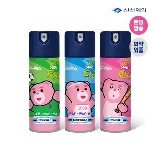 신신제약 신신파스 벨리곰 에어파스EX 200ml, 3개