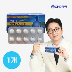 천혜당 식염포도당 60정, 1개