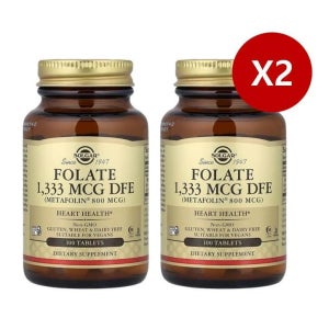 솔가 활성 엽산 800mcg 100정, 2개