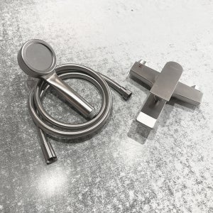 비반트 SUS304 무광 니켈 사틴 수전 욕실 샤워 욕조 수전 수도꼭지 CA600