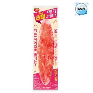 동원 리얼 메가 크랩스 70g x 24개 (행사)