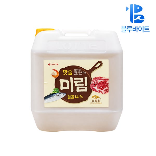 롯데 미림 맛술 요리용 대용량 업소용