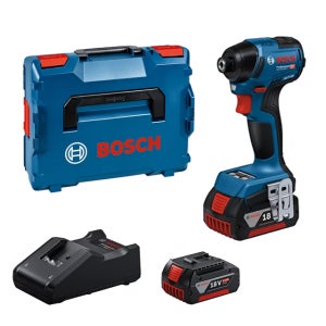 보쉬 GDR18V-220C 충전 임팩트드라이버 전동 드릴 18V 5.0Ah 배터리2개