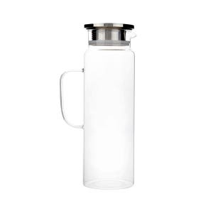 코멕스 넓은입구 쉬운세척 내열유리 물병 1.6L, 1개