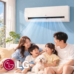 LG 1등급 벽걸이에어컨 6평 2026 엘지 SQ06FJ1WFS 제습기능 철거수거서비스