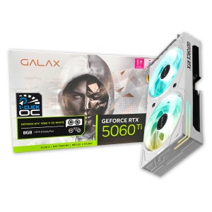 갤럭시 GALAX 지포스 RTX 5060 Ti EX WHITE OC D7 8GB