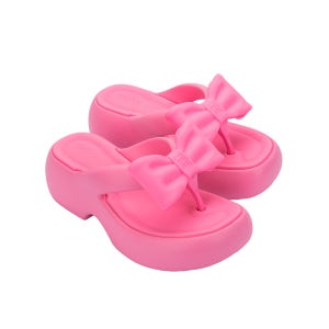 [온라인단독]멜리사 우먼 프리 퍼지 플랫폼 보우 핑크(온라인전용)