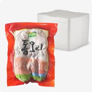 [다인] 훈제 오리 완포/ 오리고기 중국 통 완포 바비큐 구이 900g, 16개