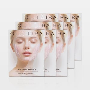 약손명가 올리 웨이브 하이드로 패치 PDRN 리프팅 브이 탄력 시너지패치 3매, 9개