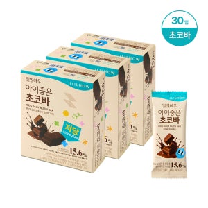 일일하우 아이좋은 초코바 캐러멜바 어린이간식 달콤한 간식바 초코, 45g, 30개