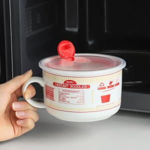 전자레인지라면용기 라면 계란 찜 전자렌지용