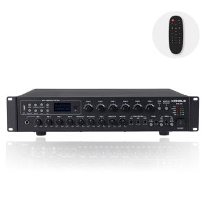 카날스 KPA-500 전관 PA방송용 앰프 500W USB 블루투스 6개존 개별볼륨