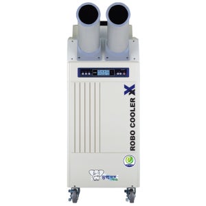 나우이엘 이동식에어컨 산업용 업소용 공업용 주차장 야외 냉방기 5.4kW 2구 NEC-2510T