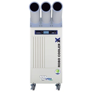 나우이엘 이동식에어컨 산업용 업소용 공업용 주차장 야외 냉방기 6.5kW 3구 NEC-3510T