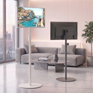 [스페셜기프트-전용선반] 삼탠바이미 티비스탠드 이동식 이동형 TV거치대 SMFS-1500