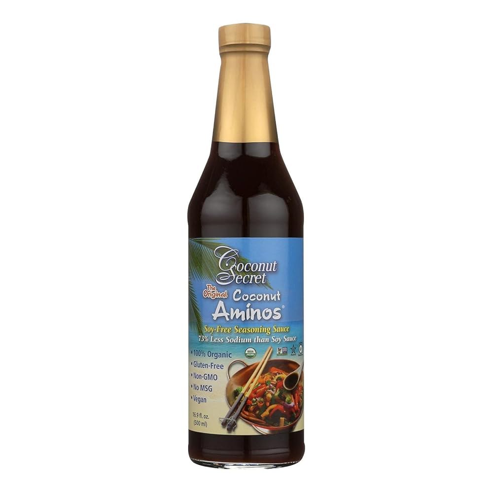 Coconut Aminos Soy-Free Seasoning Sauce 16.90oz (6 Packs)