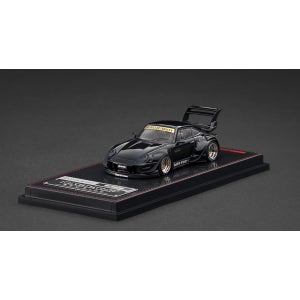 이그니션 아크릴 케이스 포르쉐 993 RWB 블랙 1:64 다이캐스트 자동차 미니카 모형