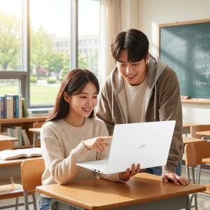 2025 LG 그램15 애로우레이크 램16GB 사무용 가벼운 AI 업무용 코딩용 인강용 노트북