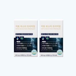 미토 부스터 프리미엄 [정제] NMN 알파리포산 레스베라트롤 60정, 2개