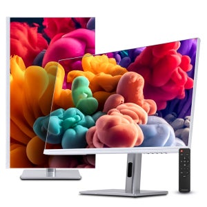 (크로스오버) 27ULD950 UHD4K 화이트 멀티스탠드 [무결점] (+)