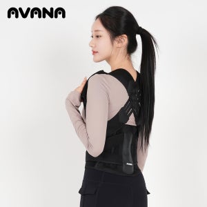 자세교정밴드 슬림 듀얼 어깨 라운드숄더 교정 바른자세 굽은 목 척추 허리 등 자세 밴드