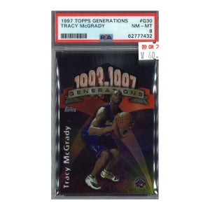 [TRACY MCGRADY] 1997 TOPPS BASKETBALL GENERATIONS [PSA 8]