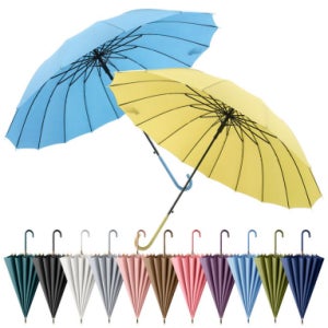 1+1 퍼스널컬러 우산 파스텔톤 대형 장우산