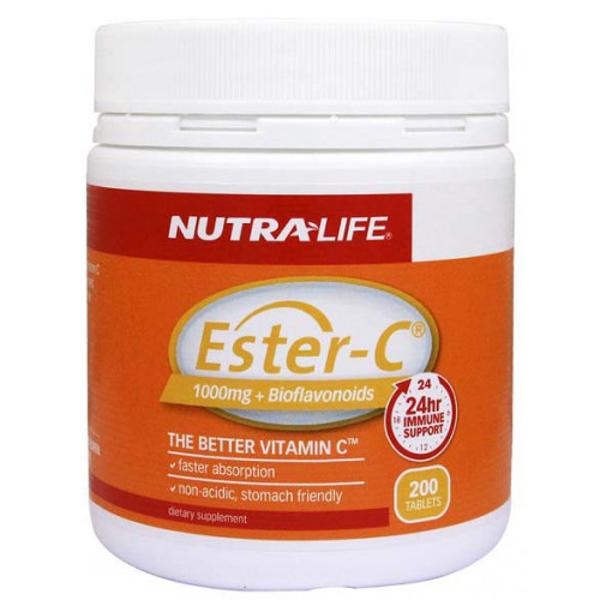 NUTRALIFE <b>뉴트리</b>라이프 에스터씨 <b>비타민 C</b> 1000mg 200정