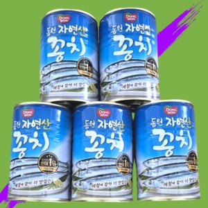 동원 꽁치 300g x 5캔 통조림 꽁치캔 자연산