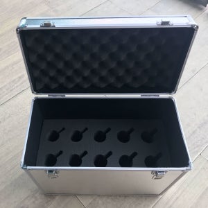 마이크 정리함 무선마이크 박스 마이크함 케이스 하드정리함 10. 10홀 10-50ml범용