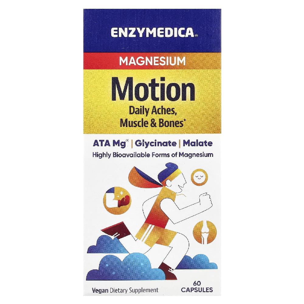 <b>엔자이메디카</b> ATA Mg <b>마그네슘</b> 말레이트 글리신산 60정(1정당 350mg) 1개