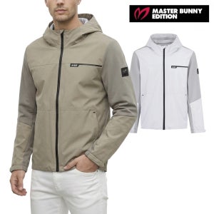 마스터바니 남성 골프 점퍼 방풍 져지 스트레치 후드 집업 F1JP203