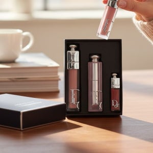 디올 어딕트 립 세트 [디올 립글로우 001+ 맥시마이저 001]