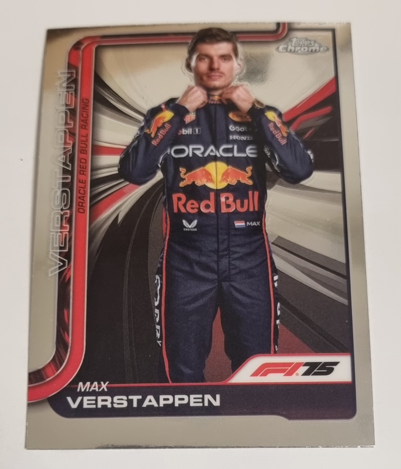 2025 F1 막스 베르스타펜 카드 TOPPS CHROME 카드 탑스 크롬