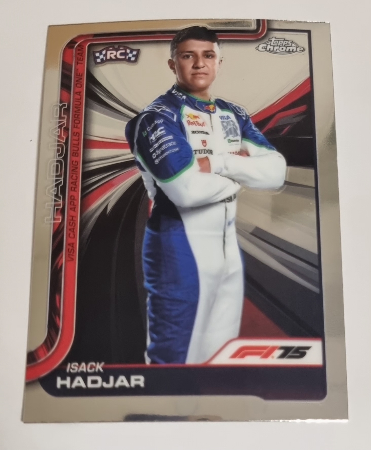 2025 F1 하자르 카드 TOPPS CHROME 카드 탑스 크롬