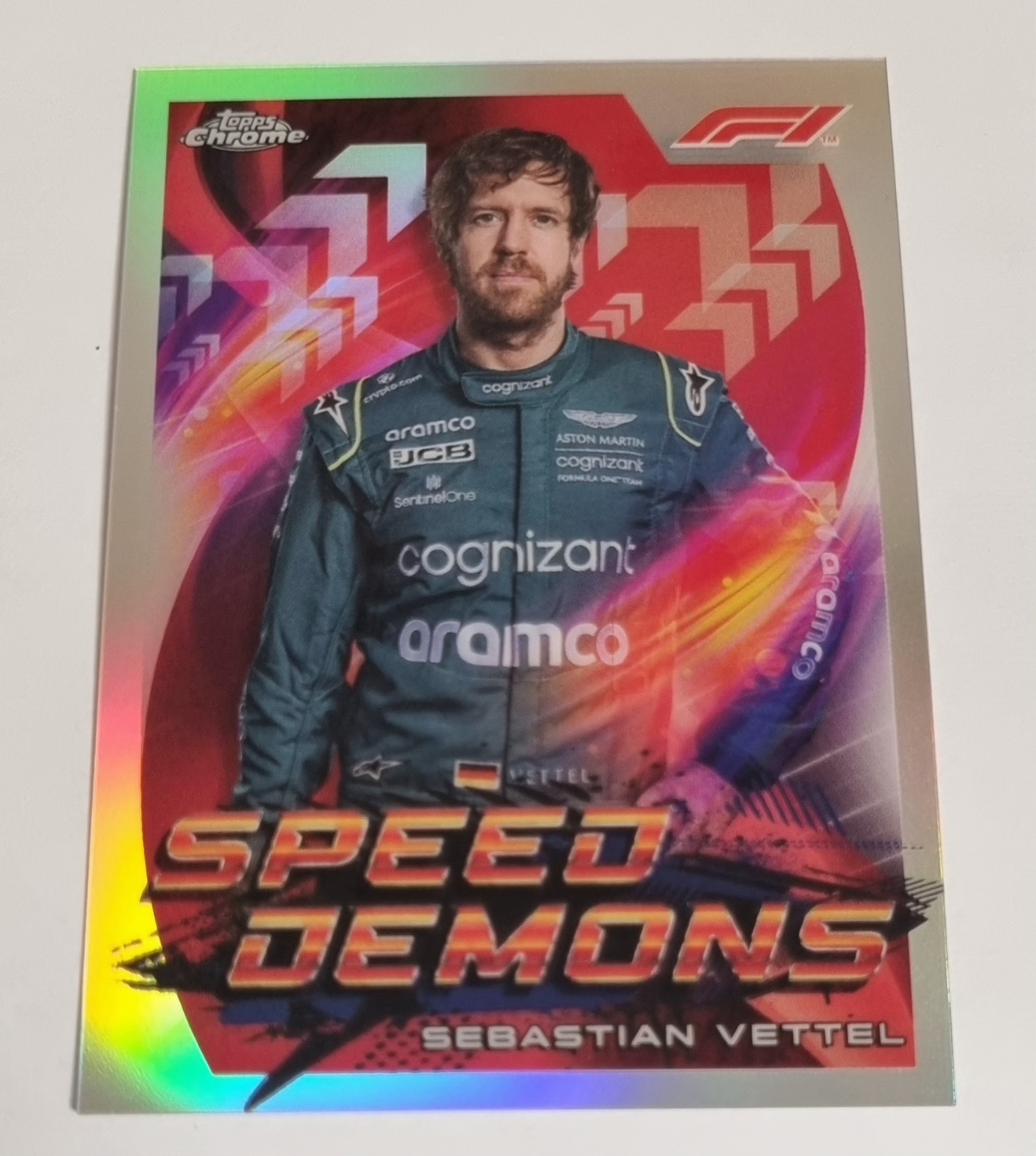 2022 F1 베텔 인서트 카드 TOPPS CHROME 카드 탑스 크롬