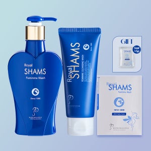 백옥생 로얄 샴스 여성청결제 370ml, 1개