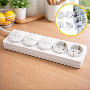 전기콘센트 안전커버 콘센트덮개 12P 감전방지 어린이 안전용품 멀티탭보호 거실 주방 화장실