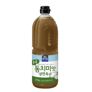 면사랑 농축 동치미맛 냉면육수 2.1kg, 6개