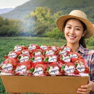 세척사과 껍질째 먹는 청송 부사 사과 2kg 3kg 5kg
