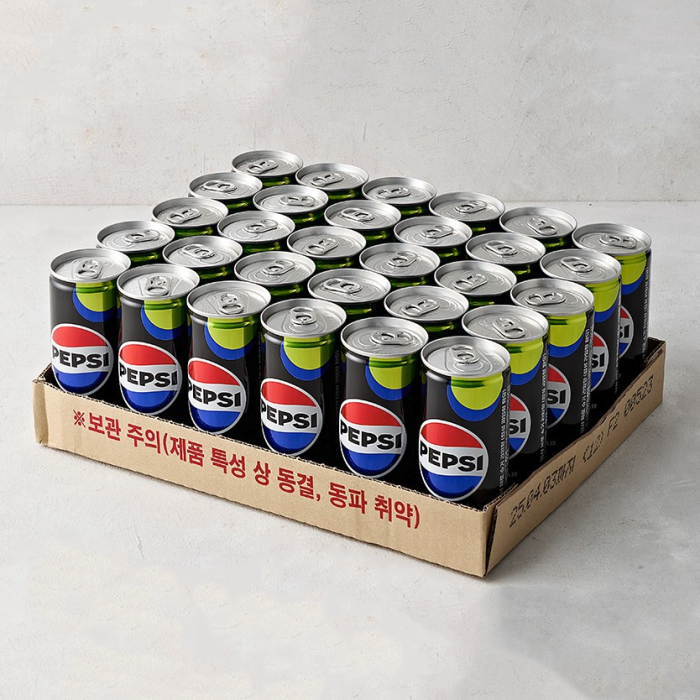 펩시 제로 라임 슬림캔 제로콜라 탄산음료