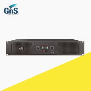 지앤에스 GNS H-35 2800W 아날로그 스테레오 파워앰프 공연 방송 행사 교회 강당용