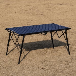 제라 와이드 캠핑테이블 더 컴포트 높이조절 접이식 롤 테이블
