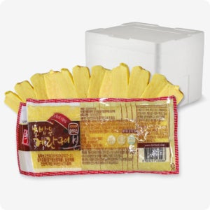 [다인] 국산 냉동 초밥용 계란말이 슬라이스 초계란 간토풍달걀 HACCP 500g, 30개