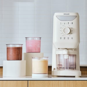 위즈웰 아이스크림제조기 메이커 젤라또 가정용 기계 수제 저당 요거트 WIM700