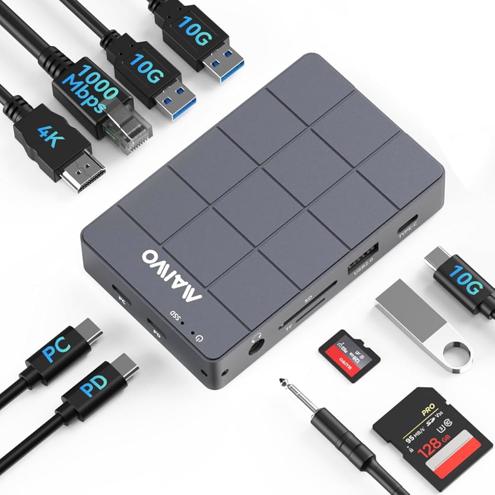 USB-C Hub with built-in SSD