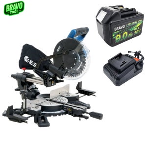 ES산업 슬라이딩 충전 각도절단기 9.0A배터리세트 LS1118MS