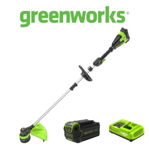 그린웍스 40V 프론트마운트 충전 예초기 라이트 5Ah 1팩 세트 경량형 제초 벌초