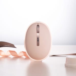 로프리 파운데이션 푸딩 무선 블루투스 마우스 여성용 사무용 미니 마우스
